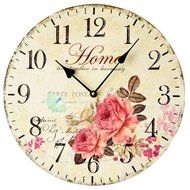 MuLuo Wooden Wall clocks home watches for Living room office den bedroom E N7