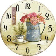 MuLuo Wooden Wall clocks home watches for Living room office den bedroom E N8