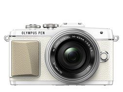 Olympus E-PL7 16MP Mirrorless Digital Camera with 3-Inch LCD with EZ Double Zoom Kit 12-42mm f/3.5-5.6 + 40-150mm... N14