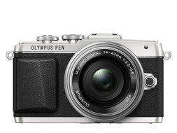 Olympus E-PL7 16MP Mirrorless Digital Camera with 3-Inch LCD with EZ Double Zoom Kit 12-42mm f/3.5-5.6 + 40-150mm... N17