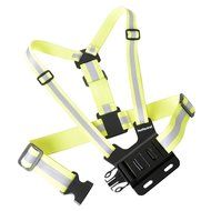 Fantaseal Action Camera Chest Mount Hi-Reflective Safety Vest for GoPro Chest Mount Harness Chesty Vest GoPro... N11