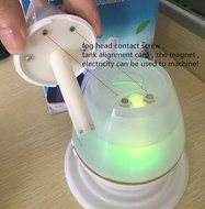 7 Color Ultrasonic Home Aroma Humidifier Air Diffuser Purifier Purifier Atomizer Essential Oil Diffuser Mist Maker... N8