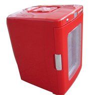 White Fox XHC-25 25 Liter Red Compact Cooler / Warmer / Mini Refrigerator for Dorm / Home / Car / Office, Red N5