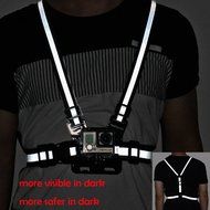Fantaseal Action Camera Chest Mount Hi-Reflective Safety Vest for GoPro Chest Mount Harness Chesty Vest GoPro... N20