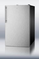 Summit FF521BL7SSHVADA: Commercially listed ADA Compliant 20&quot; wide counter height all-refrigerator, auto defrost... N4
