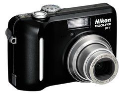 Nikon Coolpix P1 8MP Digital Camera with 3.5x Optical Zoom (Wi-Fi Capable) N2