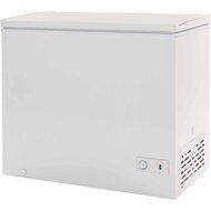 Haier 7.1 cu ft Freezer, White, provides a large storage area for frozen food N3