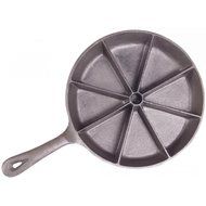 Cajun Cookware 9-inch Unseasoned Cast Iron Wedge Pan Skillet - Gl10496b N3