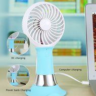 UP UPKJ USB Mini Fan, Multi-function Portable Handheld Fan Rechargeable Battery, 3 Gears for Wind Speeds Control... N10