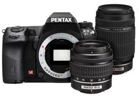 Pentax K-5 IIS 16.3 MP DSLR With 18-55mm DAL and 55-300 DAL lens kit (Black)