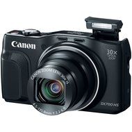 Canon PowerShot SX700 HS Digital Camera - Wi-Fi Enabled (Black) N2
