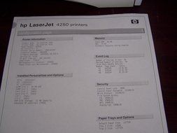 HP LaserJet 4250dtn - printer - B/W - laser ( Q5403A#203 ) N5