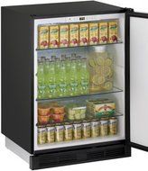 U-Line U1224RW00B 24&quot; 1000 Series Built In Counter Depth Compact Refrigerator with 5.2 cu.ft. Capacity, in White