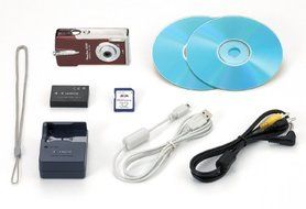 Canon Powershot SD20 5MP Ultra Compact Digital Camera (Silver) N10