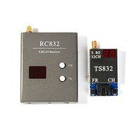 Blue Ocean 32Ch 5.8G 600mw 5km Wireless AV Transmitter TS832 Receiver RC832 for FPV N5