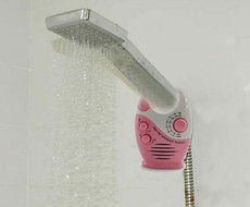 Pesp&reg; Portable Mini AM/FM Hanging Shower Bathroom Waterproof Music Radio (Dark Blue) N4