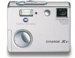 Konica Minolta Dimage X31 3.2MP Digital Camera with 3x Optical Zoom