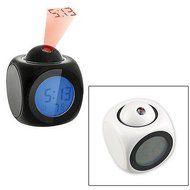 New Super Dimensional Sound Controlled Clock Alarm Projector LED Back Light Projection Clock N3