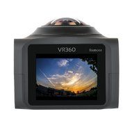 YELIN Panorama 360 VR Video Camera Full HD 1440P 1080P 30FPS 8MP Action IP Camera 220 Fisheye Wide-angle Lens... N5