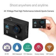 [With Wrist Remote Control] Sports Camera, 2.0 Inch 1080P HD 170 Degree 4K Ultra-Wide Angle Lens Remote Waterproof...