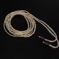 For SE215 SE425 SE535 SE846 UE900 Shure Headphone Replacement Cable 5N OCC Crystal Silver Plated DIY Cord for... N37