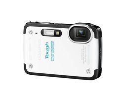 OLYMPUS Digital Camera STYLUS TG-625 (White) 12MP CMOS (5m Water proof) 5x Optical Zoom iHS 3.0-inch LCD Wide... N3