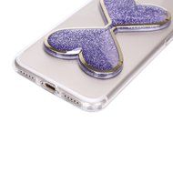iPhone 7 Plus Case,Case for iPhone 7 Plus,ikasus Flowing Liquid Floating Hourglasses Love Heart Bling Glitter... N39