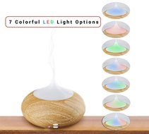 ProtoAir 300ml Essential Oil Diffuser - Ultrasonic Super Quiet Aroma Humidifier for Home, Office, and Spa. Fast... N4