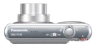 Panasonic Lumix DMC-FX30K 7.2MP Digital Camera with 3.6x Optical Image Stabilized Zoom (Black) N2
