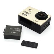 Generic Sports Action Camera Dual-band Wifi Hd 1080p 2.0 Inch 170 Degree Wide Angle Lens 30m Waterproof (Gold) N2