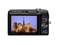 Casio Exilim EX-Z1050 10.1MP Digital Camera with 3x Anti Shake Optical Zoom (Silver) N2