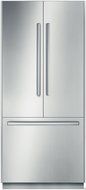 Bosch B36BT830NSBenchmark 19.5 Cu. Ft. Stainless Steel Counter Depth Built-In French Door Refrigerator - Energy...
