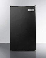 Summit FF433ES 19&quot; Energy Star Compact Refrigerator with 3.6 cu. ft. Capacity Adjustable Thermostat Crisper Drawer... N4