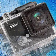 SereneLife 4K 60fps WiFi Waterproof Sports Action Camera Ultra HD 1080P 16MP With Full Color 2.0&rsquo;&rsquo; LCD Display... N2