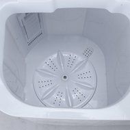 ARKSEN&copy; Portable Mini Small Washing Machine Spin Dryer Laundry, 11LBS, White N6