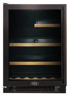 Marvel 6GARM-BB-G-L 24-inch Refrigerator and Beverage Center Left Hinge Door, Black