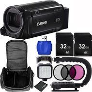 Canon 32GB VIXIA HF R72 Full HD Camcorder Bundle with Carrying Case and Accessory Kit (11 Items)