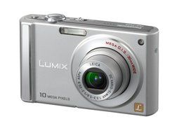 Panasonic Lumix DMC-FS20S 10MP Digital Camera with 4x Wide Angle MEGA Optical Image Stabilized Zoom (Silver) N4
