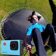 CUDEVS F56 WIFI IR Remote Control Portable Camera Diving Full HD 1080P Car Cam Sport DV Action Waterproof Camera... N5