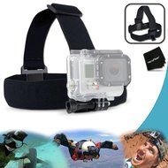 Xtech&reg; Replacement Head Strap mount Kit for GoPro HERO4 Hero 4, GoPro Hero3+, GoPro Hero3, GoPro Hero2, GoPro... N3