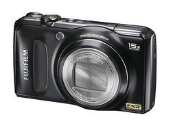 FUJIFILM FinePix Digital Camera F300EXR (Black) F FX-F300EXR B 12MP CCD 15x Optical Zoom Wide angle24mm 3.0-inch... N3