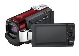 Samsung F40 Ultra Zoom Camcorder (Red) (Discontinued by Manufacturer)