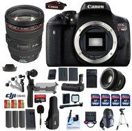 Professional Photographer / Videographer Kit - DJI OSMO 4K Starter Kit + Canon t6i DSLR + Canon 24-105mm f/4 L...