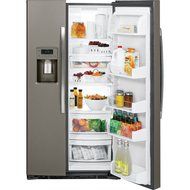 GE GSE25HMHES 36" Energy Star Rated and ADA Compliant Side by Side Refrigerator with 25.4 cu. ft. Capacity Adjustable... N4