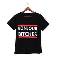 Oligex(TM) Women summer T-shirt casual slim letter print cotton t shirt top vintage camisas femininas basic short... N5