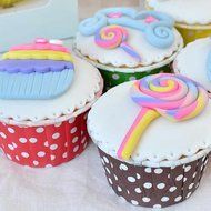 Chunlin 50pcs Paper Cake Cup Cupcake Wrapper Cases Liner Muffin Baking Wedding XMAS Party (Flower) N8