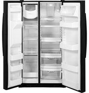 Ge REFRIGERATORS 1029613 Energy Star 25.9 Cu. ft. Side-By-Side Refrigerator, Black N3