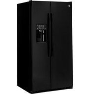 Ge REFRIGERATORS 1029613 Energy Star 25.9 Cu. ft. Side-By-Side Refrigerator, Black N4
