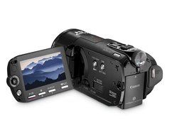 Canon VIXIA HFS10 HD Dual Flash Memory w/32GB Internal Memory &amp; 10x Optical Zoom - 2009 MODEL (Discontinued by... N2
