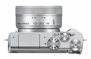 Nikon mirrorless interchangeable lens camera Nikon1 J5 double zoom Kit Silver J5WZSL - International Version N6